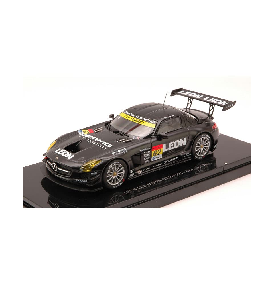 Amazon | エブロ 1/43 LEON SLS SUPER GT300 2013 Okayama Test #62  