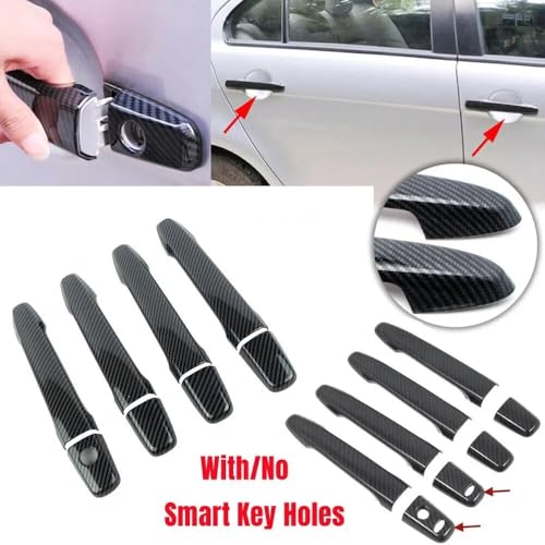 Couvre poignée de porte extérieure pour Lancer Evolution X pour masquer les rayures - 3