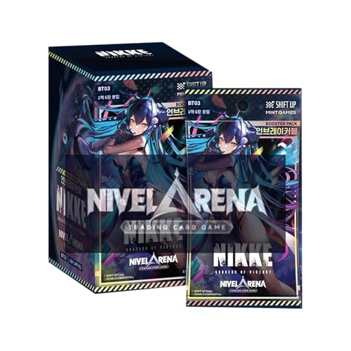 NIKKE Goddess of Victory NIVEL Arena Card Unbreakable Booster Box Korea BT03