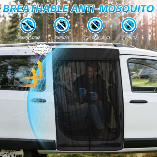 Moustiquaire Dacia Dokker contre les insectes | Solution porte latérale van - 2