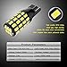 SCOBUTY Upgraded 921 LED Car Bulb Ultra Bright 54SMD 3014 Chipset, 912 T15 W16W LED Wedge Lamp 2.8W 12V 24V Canbus No Error Used for Backup Reverse Lights, 6500K White (2pcs/Pack)