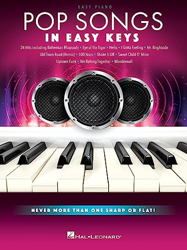 Pop Songs - In Easy Keys: 24 Hits Arranged with