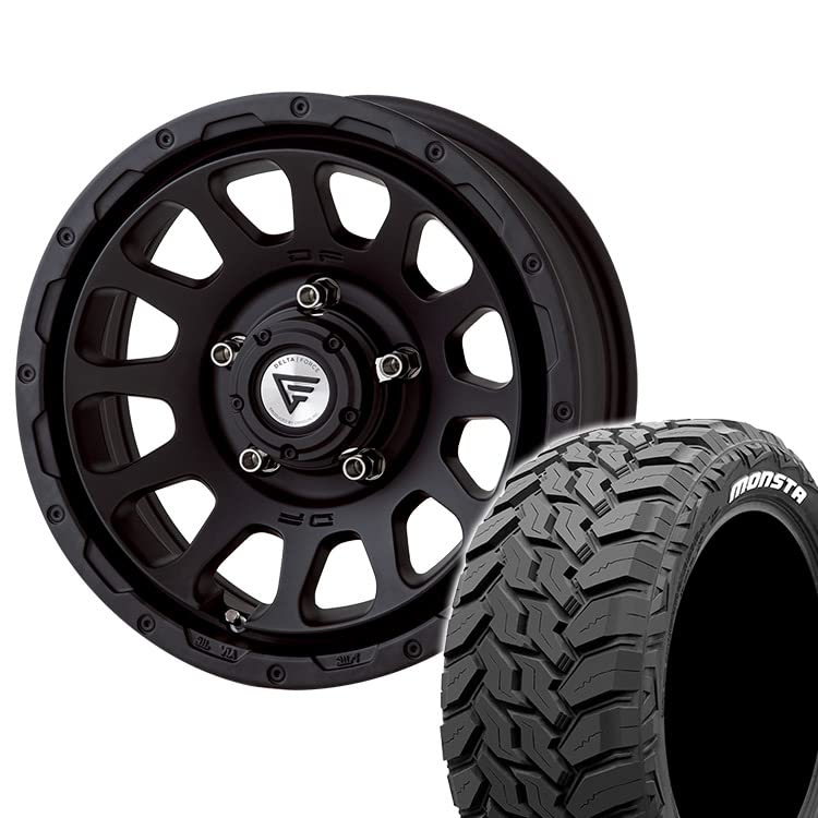 Amazon | DELTA FORCE OVAL 16X7.0J 5/114.3 7J +35 マットブラック 
