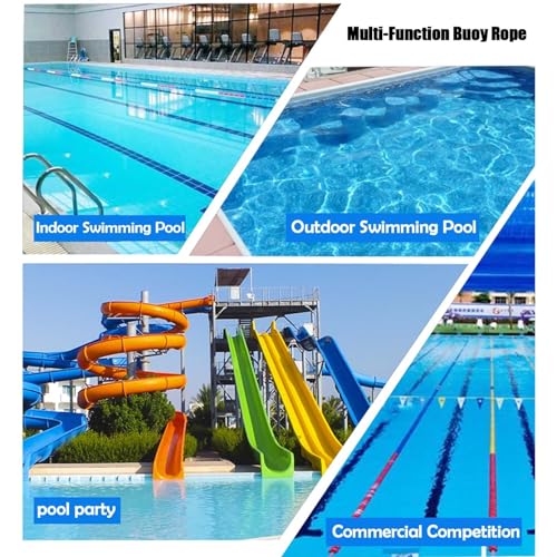 Ligne de séparation de voie de piscine 12m pour éviter collisions - 7