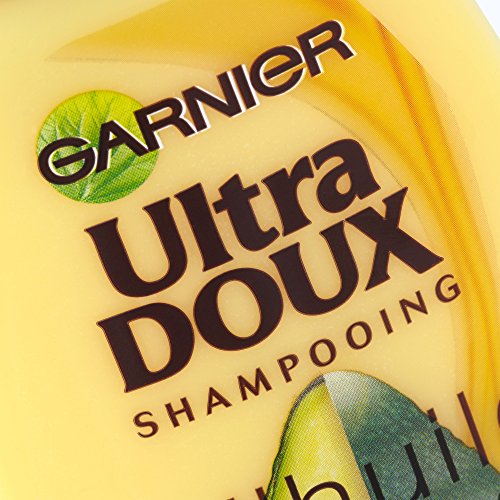 Garnier Ultra Gentle Shampoo for Very Dry/Curly Hair - Avocado Oil/Shea Butter - 250 ml - Pack of 3 - Image 3