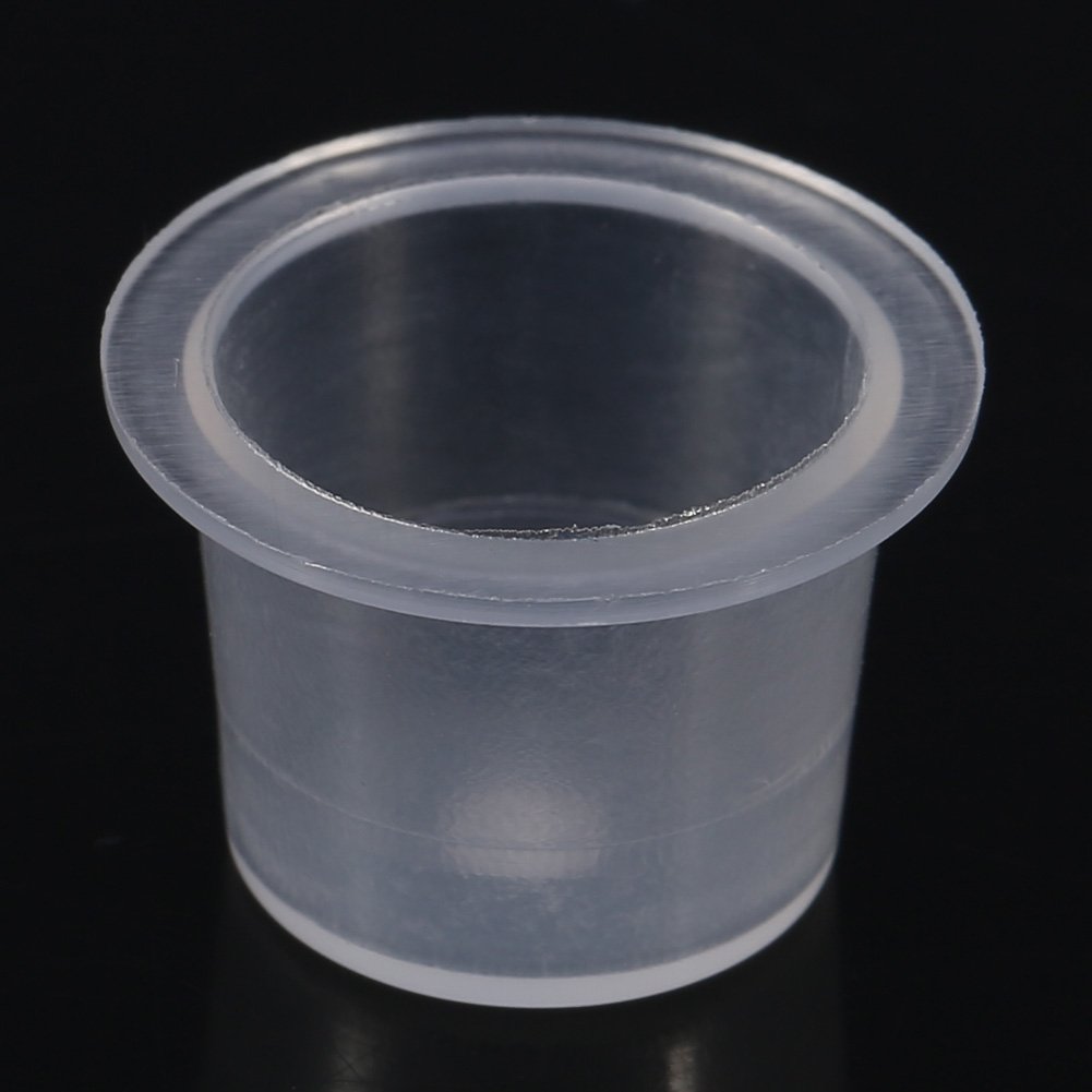 Pigment 1000pcs/bag Tattoo Ink Cup Easy to Clean, Ink Holder, Ink, for Holding Pigment for Tattoo (M 27x18x22cm / 10.6x7.1x8.7in)