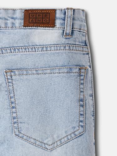 Image of Urbano Juniors Boy's Regular Fit Mid Rise Jeans