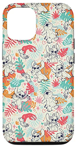 Coque iPhone 12 Pro Stitch antichoc avec motifs Disney haute définition