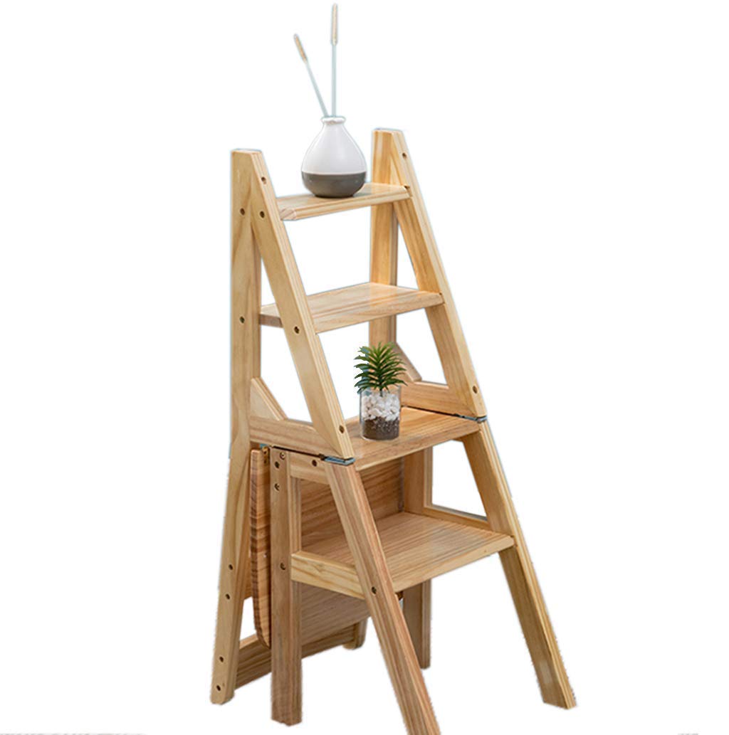 Escabeau multifonctionnel 5 étape DASHADAO chaise d'escalier convertible