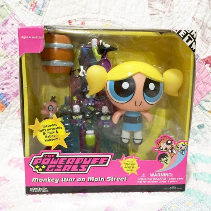Amazon.co.jp: パワーパフガールズ ムービー プレイセット バブルス 