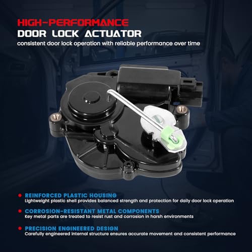 Image of KELOKE Door Lock Latch Actuator for Toyota | Sienna 2004-2010, For Sliding Door. Replaces# 746-858, 85620-08070