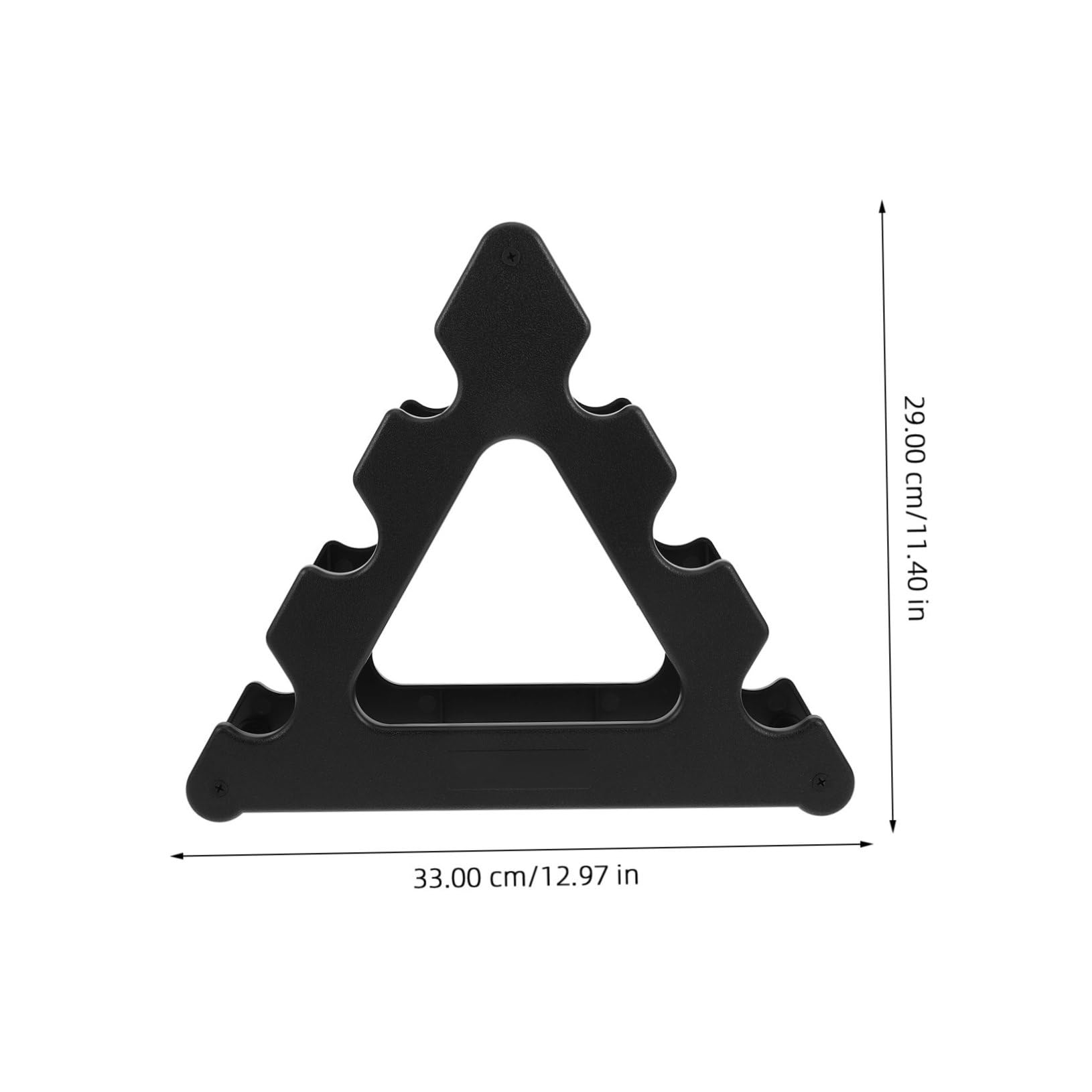 OSOLADY Dumbbell Rack Fitness Storage Organizer for Home Gym Heavy Duty Weight Stand Easy Assembly Durable Construction Space Saving Weight Holder for Dumbbells