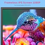 TV 20 inch,Small Kitchen Flat Screen TV with Headphones Port,HDMI,USB and VGA Ports,DV-12V Cable & AC Adapter for use in Your Bedroom & Caravan (Full View Television) - Image 2