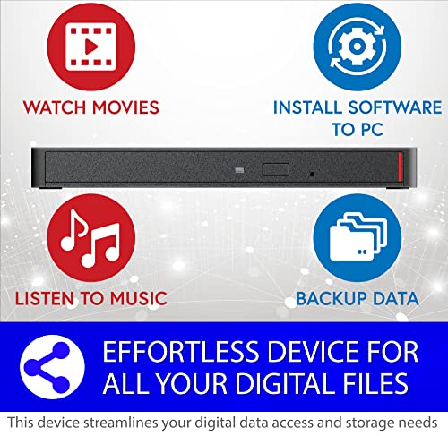 Image of BUFFALO MediaStation 8X Portable DVD Writer with M-DISC Support - TAA Compliant