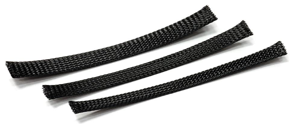 Integy RC Universal Servo Wire Braided Sleeving Wrap 8mm, 15mm & 18mm Width