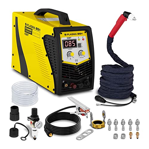 Stamos Welding Group S-PLASMA 85H Découpeur Plasma Poste à découpage plasma Plasma Cutter (Selection, 400V, courant de soudage 20-85 A, épaisseur de coupe...