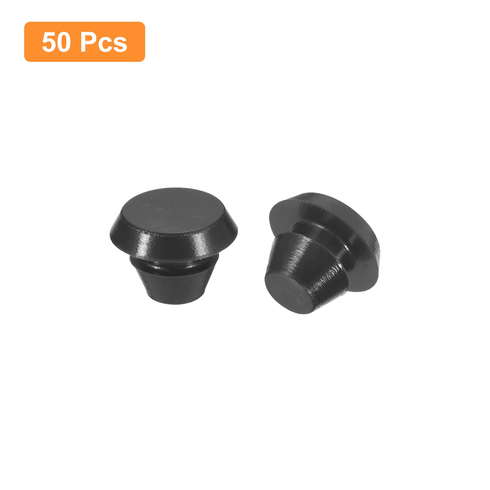 QUARKZMAN 3 stuks siliconen stop, ronde rubberen stoppen voor gat 50 mm, waterdichte gatstop, metalen buizen, eindkappen voor meubels, inzetstukken, grijs QUARKZMAN 3 stuks siliconen stop, ronde rubberen stoppen voor gat 50 mm, waterdichte gatstop, metalen buizen, eindkappen voor meubels, inzetstukken, grijs