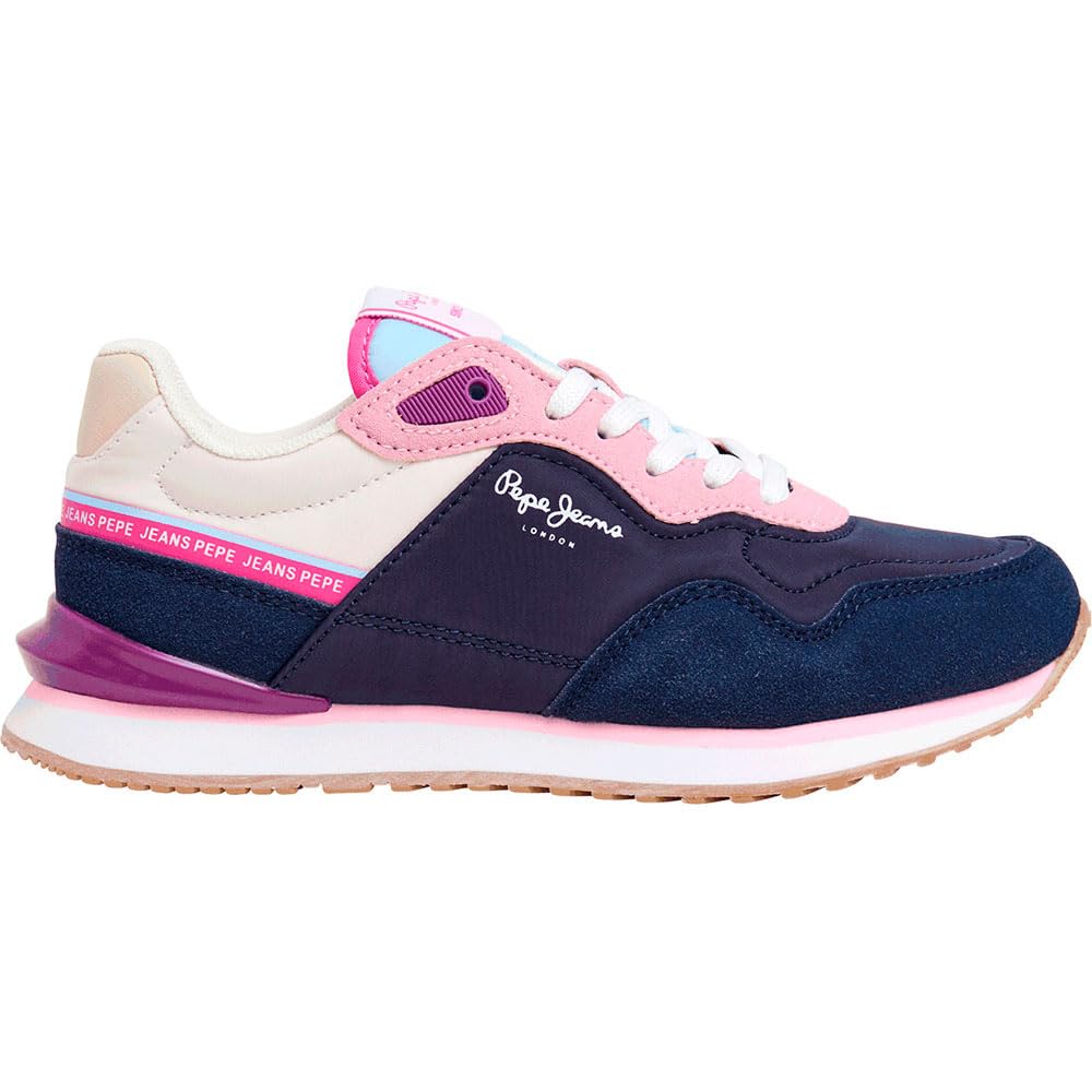 Pepe Jeans LONDON FENIX G Sneak, Blue(NAVY), 4 UK