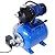 1.6HP Shallow Well Jet Pump with Pressure Tank, Automatic Water Booster for Home Garden Lawn Irrigation, 1320GPH 157ft Head Stainless Steel, 5 Gallon Tank (Aluminum body + Blue)