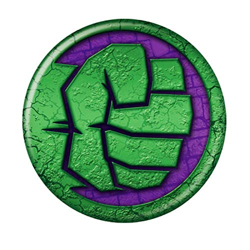 Icono de puño de Hulk - Marvel Comics - Botón pinback de 1.25 pulgadas