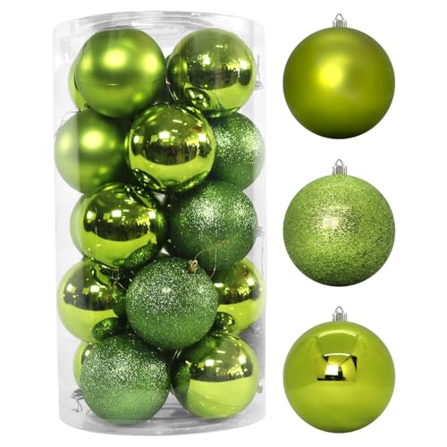 Esferas, Home ARTEGO Esferas Navideñas Grandes *20Pcs Grandes 10cm* Gigantes decoración para Colgar Adornos de Polietileno Árbol Bolas de Navidad Inastillables Christmas...