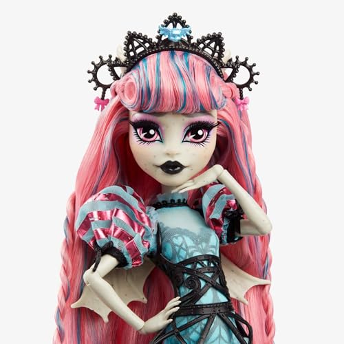 Monster High Muñeca Rochelle Goyle Skullector Fang miniatura 2