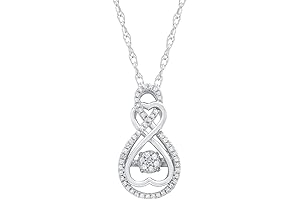 Dancing Diamond Necklaces for Women