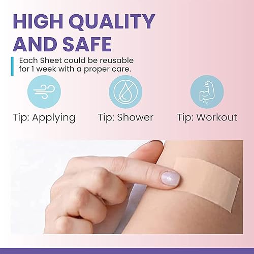 Miniatura 5 de MADTAB Hojas de silicona para cicatrices - cinta tiras queloide curativo sección C abdomen como crema quirúrgica gel parche vendaje almohadilla -