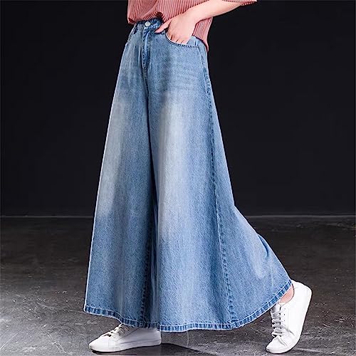 Women High Waist Jeans Harajuku Fashion Denim Pants Baggy Vintage Urban Wide Leg Pants2