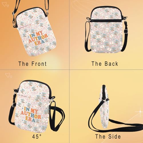 Gzrlyf Writer Author Crossbody Bag Writer Themed Author Gift For Women Writer Author Novelist Purse Wallet Travel Bag2
