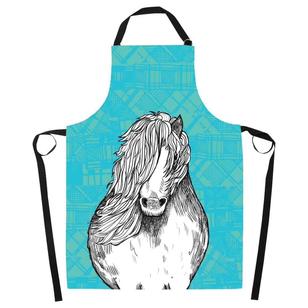 Gillian Kyle Tartan Pony Apron