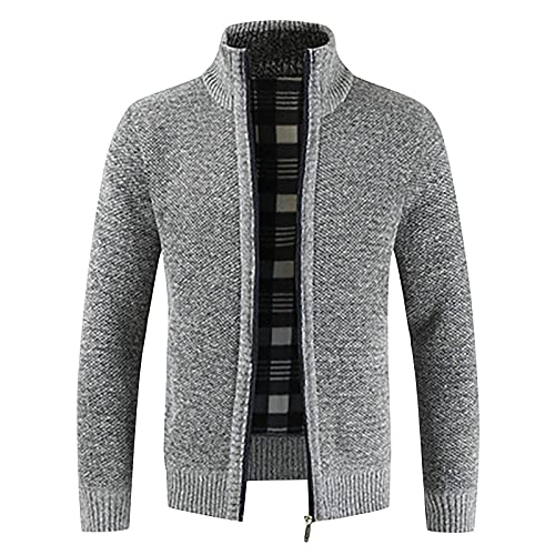 Gilet Homme Hiver Chaud Pulls, Gilets et Sweats Homme Veste Polaire Militaire Homme Mi Saison Sweat...