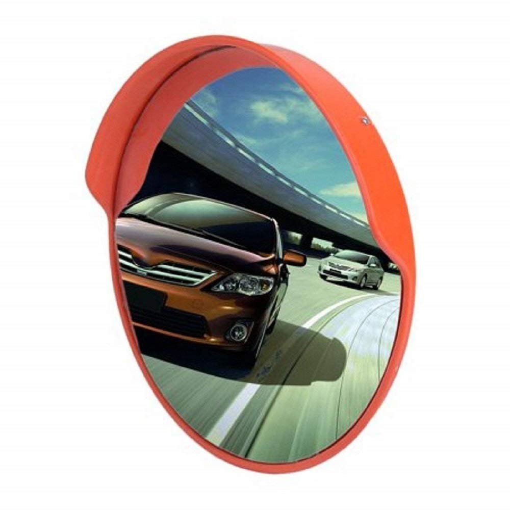 DOSSVICK - Unbreakable 32 Inch/800mm Diameter Wide Angle Convex Mirror/Security Mirror/Traffic Mirror for Road Safety with Installation Kit & Adjustable Fixing Bracket (Nuts & Bolts) (B08XLK2PWP) Amazon Price History, Amazon Price Tracker