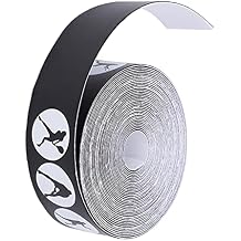 Alomejor Racket Head Protection Tape, Racket Head Guard Sticker Tennis Racket Accessories Easy to Use 5m/16.4ft for Tennis Player for Outdoor
