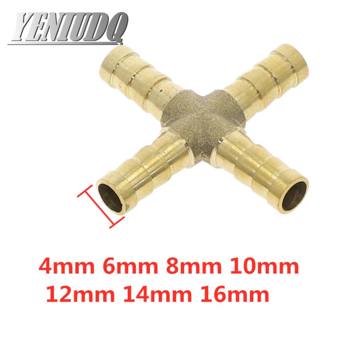 Connettore per tubo da giardino, connettore per tubo flessibile resistente per giardinaggio a prova di perdite, connettore in ottone resistente per un facile fissaggio e un flusso d'acqua sicuro
