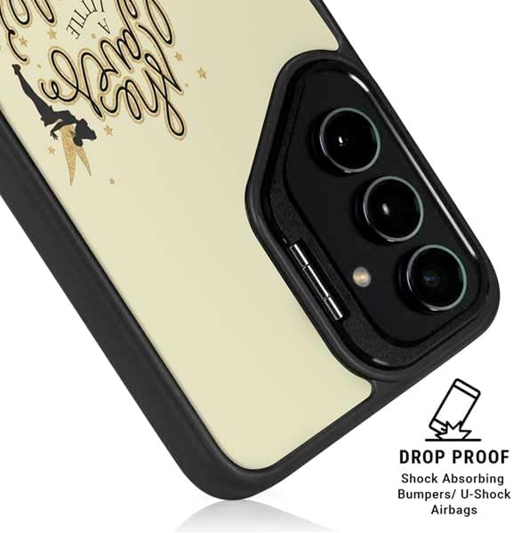 Skinit Kickstand Phone Case Compatible with Galaxy S25 Ultra - Officially Licensed Disney Tinker Bell Leave A Little Sparkle Design