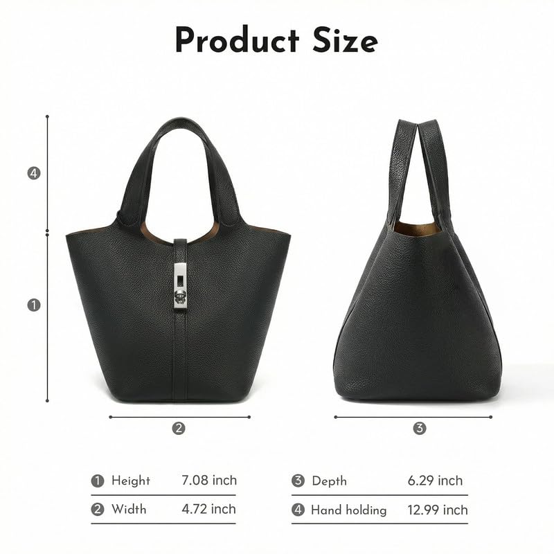 Bolso Tote para mujer con patrón de cocodrilo miniatura 6