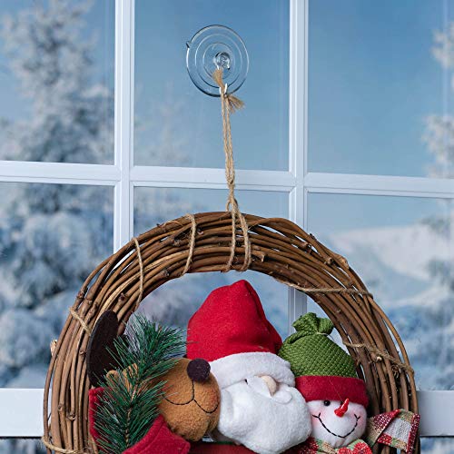 image for SEWANTA All-Purpose Suction Cup Hooks [10PK Combo Set] Powerful Window