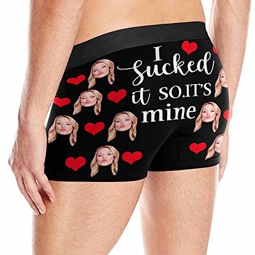 Custom Face Boxer Briefs Shorts Underwear with Photo Picture for Men XS-5XL4