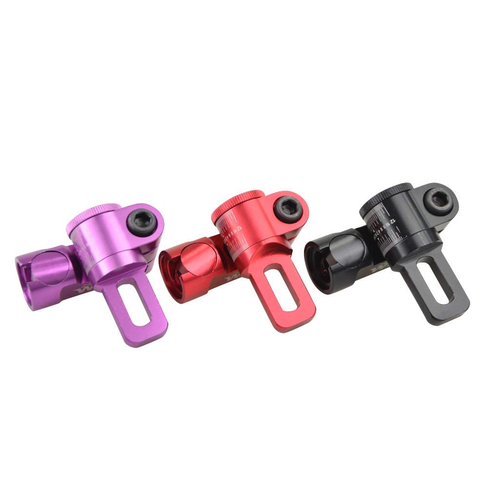 SHARROW Stabilizzatore per Arco per Tiro con L'Arco Barra A V Laterale Singola Supporto per Barra a V Regolabile Stabilizzatore per Asta di Prua a Sgancio Rapido per Arco Composto Arco Ricurvo
