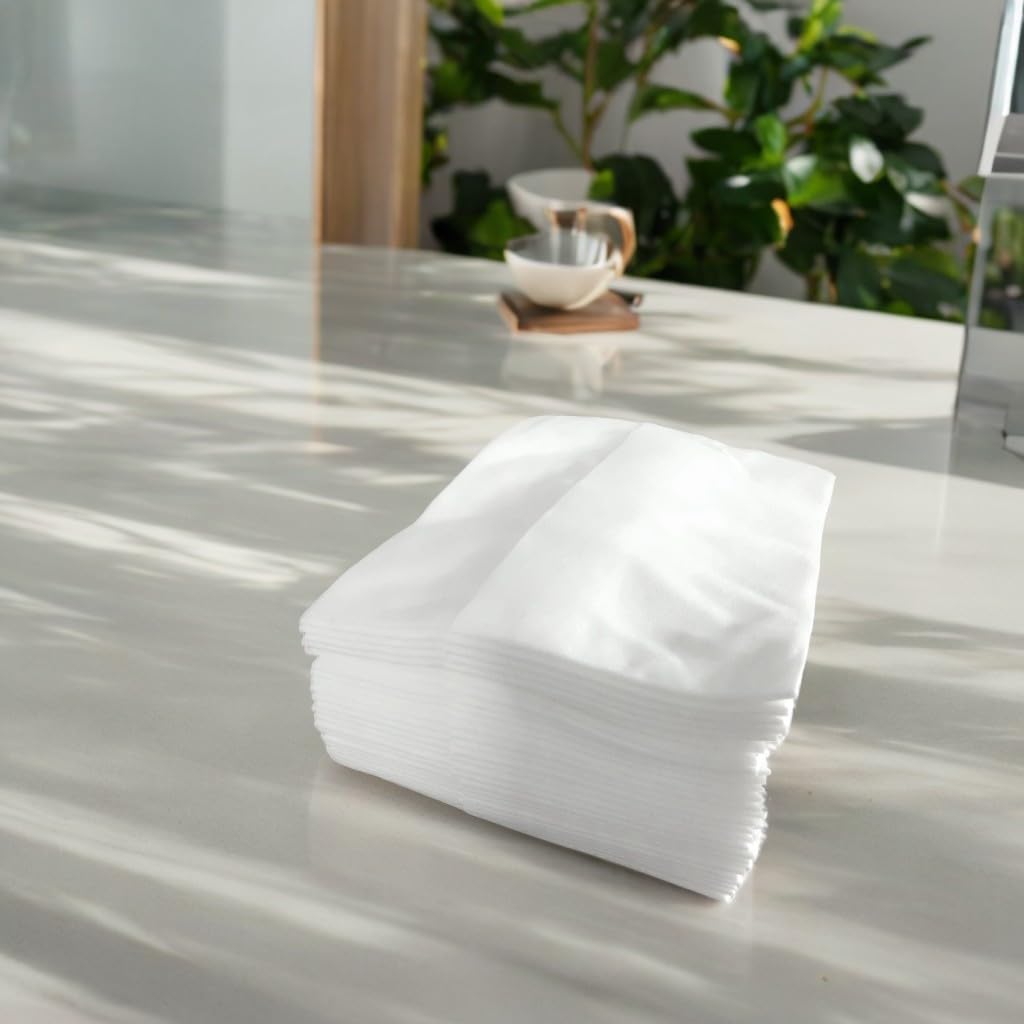 Brod NOWOLIN® Poliertücher aus Viskose-Polyester, 35x38 cm, 600 Tücher | Voluminöse Tücher der Spitzenklasse mit Textil-Charakter, saugfähig, hochelastisch, formstabil, reißfest, fusselarm und weich