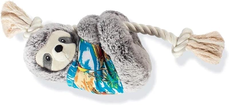 Brinquedo de Pelúcia para Cães com Apito Extra Alto e Corda Fringe Slown' Dwn for Summer Sloth 39,4 cm