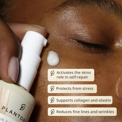 Plantopia In Good Repair Face Serum, 27 ml - Relaxing & Calming Turmeric & Geranium - Cruelty Free Vegan - Hydrating Skin Repair Serum - Image 2