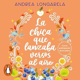 La chica que lanzaba versos al aire Audiolibro Por Andrea Longarela arte de portada