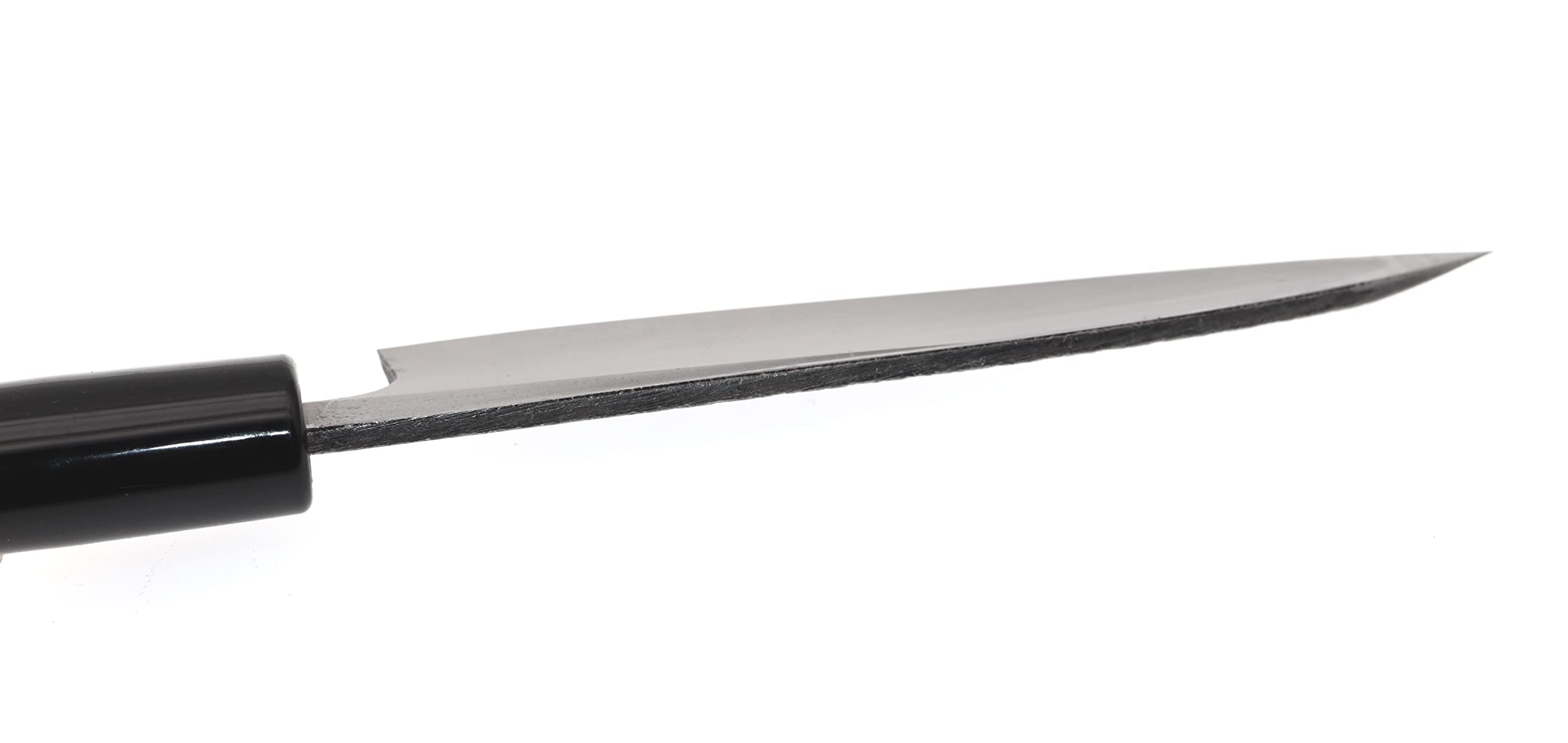 Coltello giapponese artigianale Tsutsumi lama martellata 12 cm, forgiato a mano