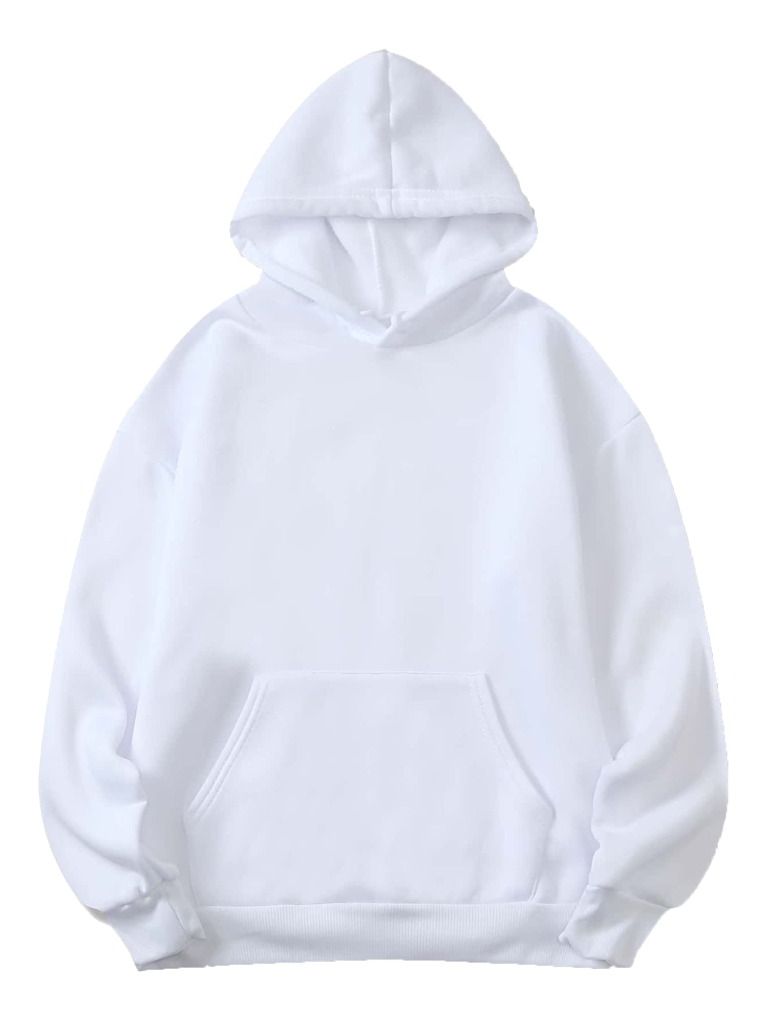 toplot Men's Causal Solid Woolen Blend Hoodie with Hooded Neck (Mens-Hoodie-5047)-picture-16