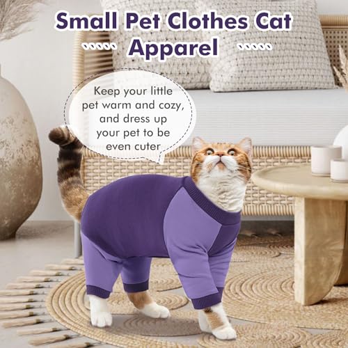 Evita el pelo en casa con este pijama postoperatorio para gatos que sustituye al collarín 3