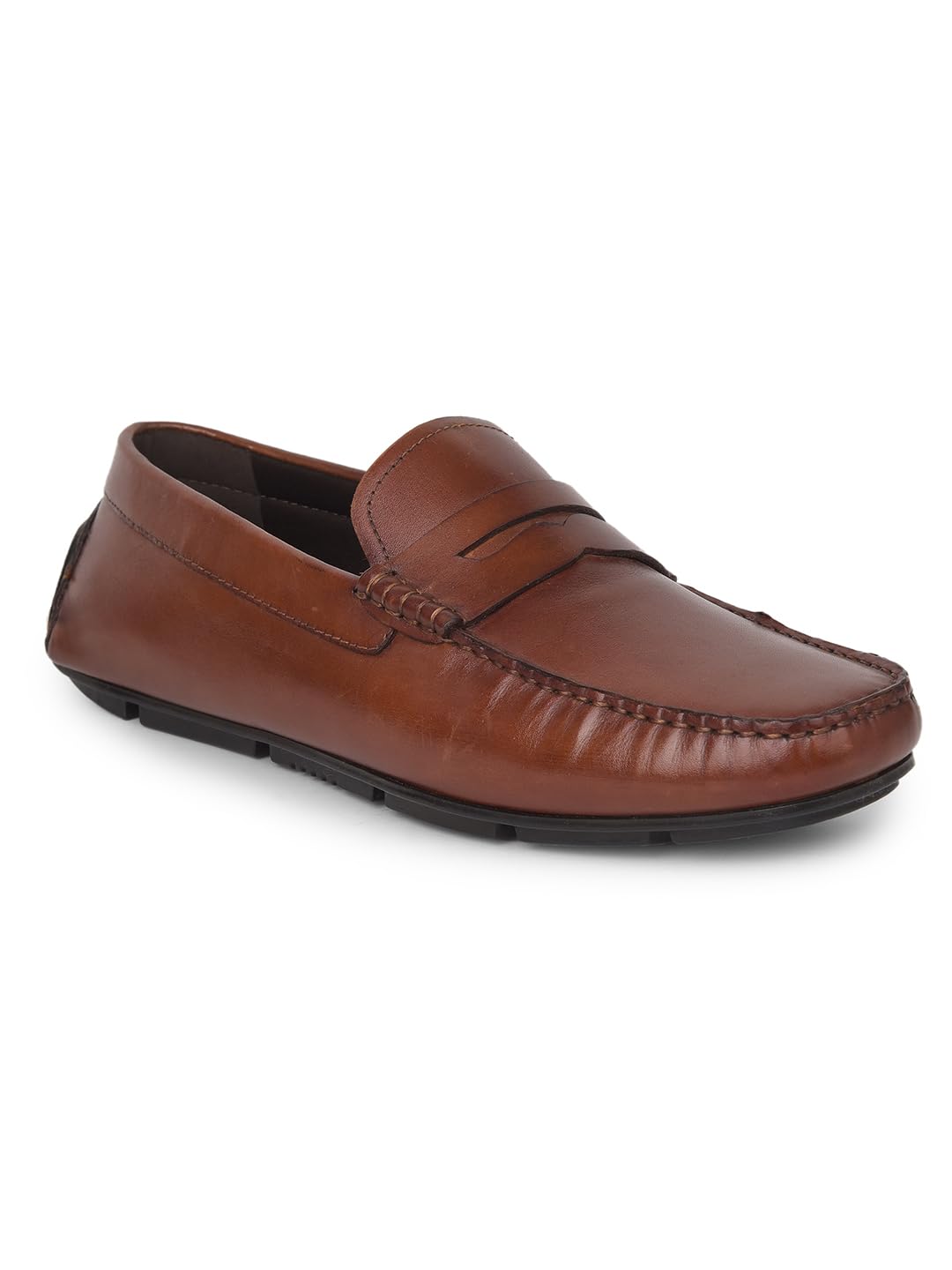 bata Men's Casual Loafer Shoes - Tan-picture-25