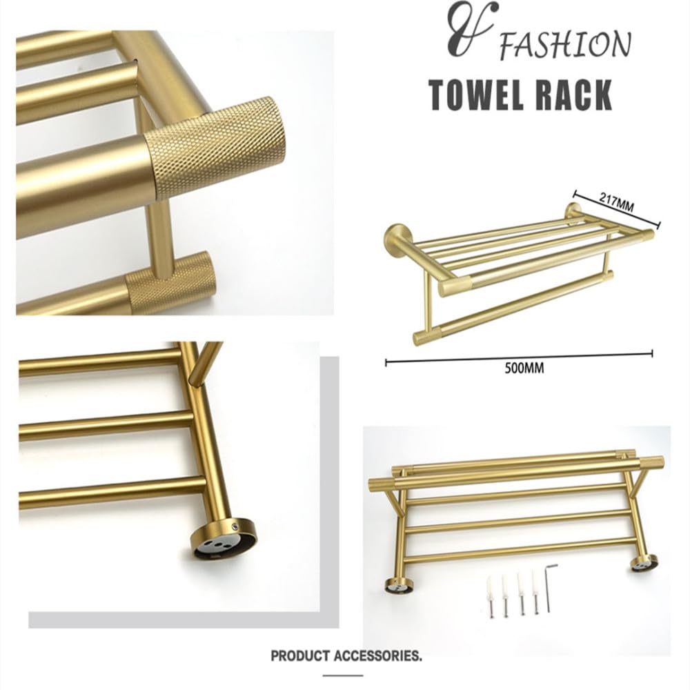 Moderno set di accessori da bagno in acciaio inox spazzolato, barra portasciugamani, porta carta igienica, elegante portasciugamani, gancio e scopino per la casa elegante