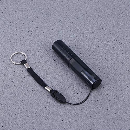 Mini lanterna LED portátil ultra brilhante com cordão para acampamento, caminhada, escalada sem pilh